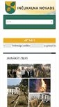 Mobile Screenshot of incukalns.lv